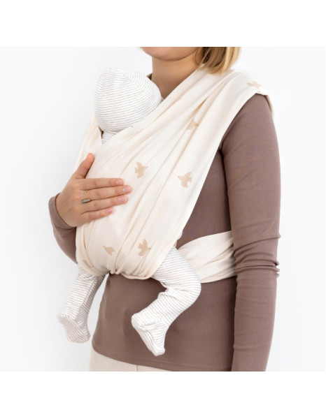 Εργονομικός Μάρσιπος Duo Baby Carrier Size 2 Εκρού