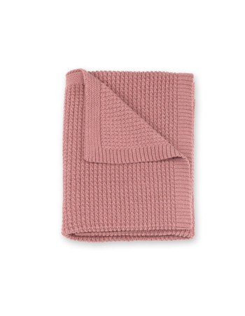 Πλεκτή Βρεφική Κουβέρτα Tender Knit  80x100εκ. Vintage Pink 1.5Tog | Bemini