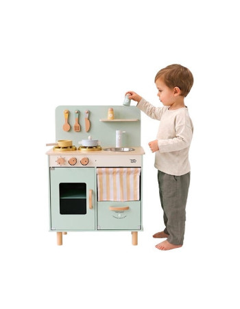 Ξύλινη Κουζίνα «Little Chef» με Αξεσουάρ Μέντα – Saro | Saro