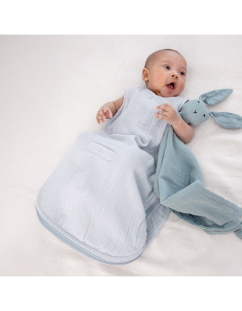 Bemini Magic Bag®0.5Tog Light Blue Swaddle 1-4M. | Bemini Bemini Magic Bag®0.5Tog Light Blue Swaddle 1-4M. | Bemini