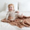 Κουβέρτα Αγκαλιάς 100% Cotton 80x100 Moka 1Tog | Bemini