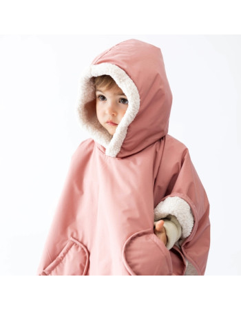 Bemini Αδιάβροχο Poncho Ταξιδίου Pink 9-36M. | Bemini