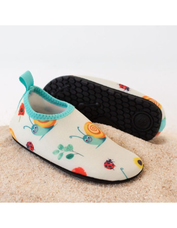 Παιδικά Παπουτσάκια Θαλάσσης Snails Beige No23 | Kiokids Παιδικά Παπουτσάκια Θαλάσσης Snails Beige No23 | Kiokids