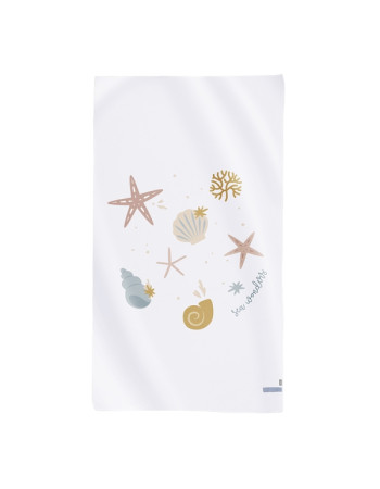 Πετσέτα Παραλίας Microfiber Sea Wonders 75x140εκ. | Saro
