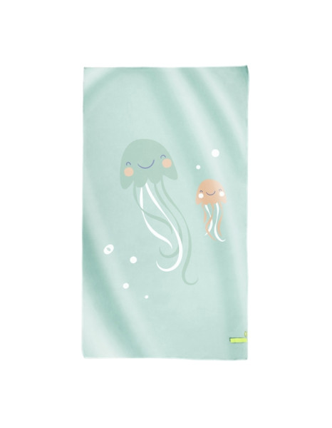 Πετσέτα Παραλίας Microfiber Jellyfish 80x140εκ.