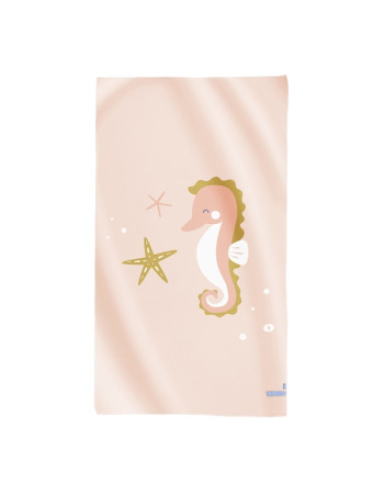Πετσέτα Παραλίας Microfiber Seahorse 75x140εκ. | Saro