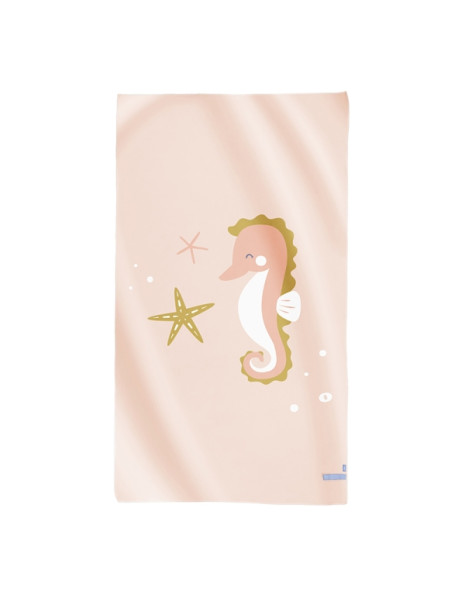 Πετσέτα Παραλίας Microfiber Seahorse 75x140εκ.