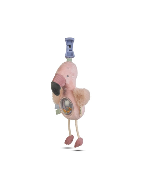 Κρεμαστή Κουδουνίστρα Jungle Party Flamingo 0+Μ