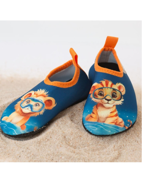 Παιδικά Παπουτσάκια Θαλάσσης Safari Blue No23