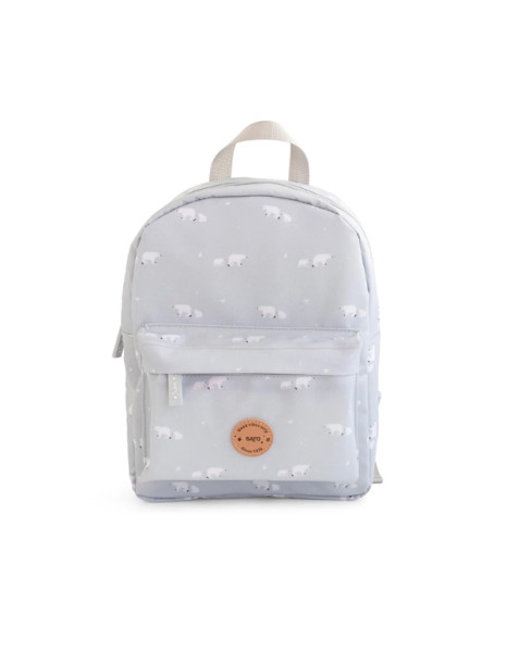 Τσάντα Νηπιαγωγείου Saro Polar Bear Γκρι 29x21x9cm