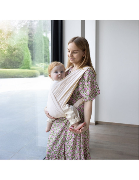 Εργονομικός Μάρσιπος Duo Baby Carrier Size 2 Μπεζ