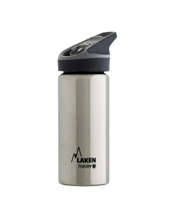Θερμός 500ml Ασημί με Πώμα Jannu | Laken Junior