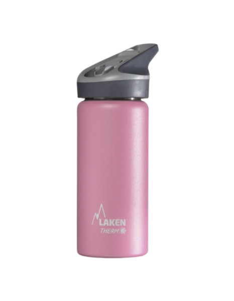 Θερμός 500ml Ροζ με Πώμα Jannu Θερμός 500ml Ροζ με Πώμα Jannu
