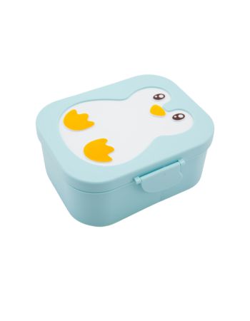 Snack box Penguin Blue