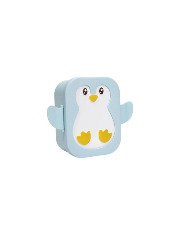 Snack box Penguin Blue