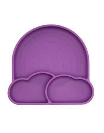 food set 4 pieces - purple