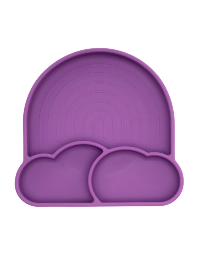 food set 4 pieces - purple