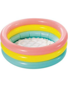 intex Sunset Glow Baby Pool (57107NP).Η Μικρή Μου Πισίνα Μαλακή Βάση - 61x22εκ. - 1-3Χρ.