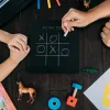 Mini Βιβλίο ζωγραφικής μαυροπίνακας + 4 Wishy Washy Markers-Σχέδια