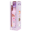 A Little Lovely Company Kids Stainless Steel Thermos Water Bottle with Straw Grey 500ml