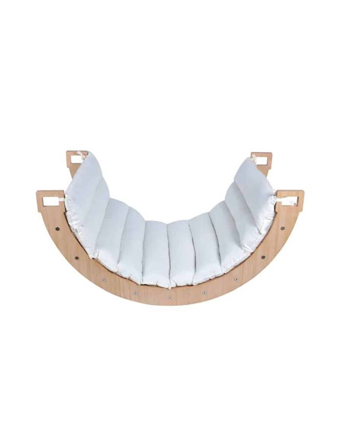 Pikler Arch with white pillow