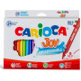 Carioca Πλενόμενοι Μαρκαδόροι Ζωγραφικής Λεπτοί σε 24 Χρώματα