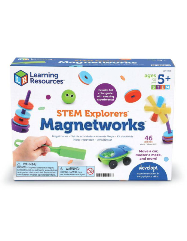 Learning Resources Stem Explorers Magnetworks 5+ Ετών Ler9468
