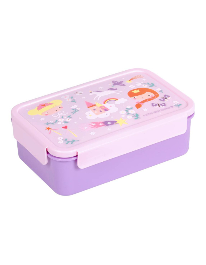 A little lovely company: Δοχείο φαγητού Bento με χωρίσματα- 1,2 L - Princesses