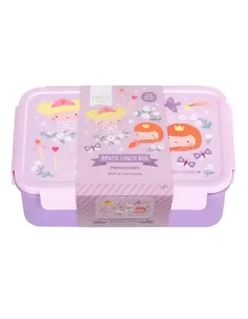 A little lovely company: Δοχείο φαγητού Bento με χωρίσματα- 1,2 L - Princesses