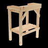 Esschert Design: ​Ξύλινο Παιδικό Τραπέζι Κηπουρικής