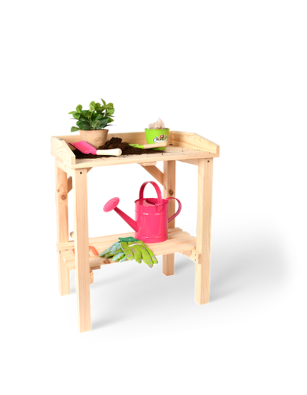 Esschert Design: ​Ξύλινο Παιδικό Τραπέζι Κηπουρικής