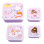 A little lovely company: Σετ 4 δοχεία φαγητού Lunch & Snack Box -Princesses