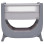 Shnuggle Cradle Lite with Mattress and Side Opening Gray