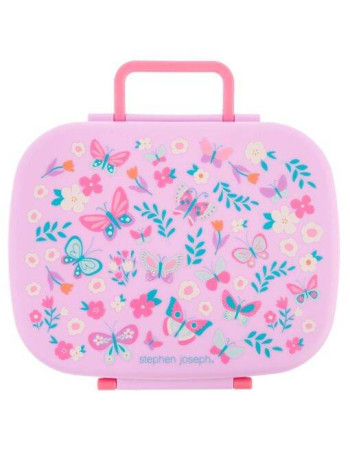 Stephen Joseph Plastic Kids' Lunch Set x x 5.7cm Butterfly