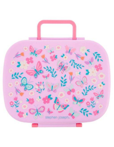 Stephen Joseph Plastic Kids' Lunch Set x x 5.7cm Butterfly