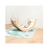 Pikler Arch with white pillow