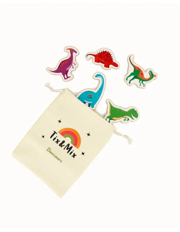Magnets wooden Exclusive Dinosaurs (set of 20)