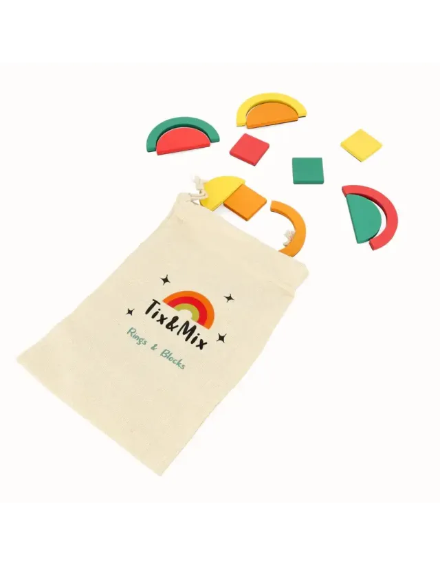 Rings & Blocks Play Kit (set of 64) Rings & Blocks Play Kit (set of 64)