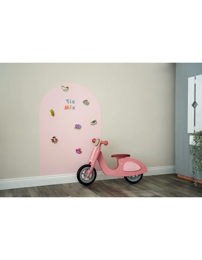 Μαγνητικός πίνακας τοίχου Tix&Mix  baby pink