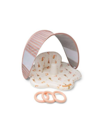 Swim Essentials: Στρώμα νερού με σκίαστρο Ø76 cm - Mermaid Bubbles
