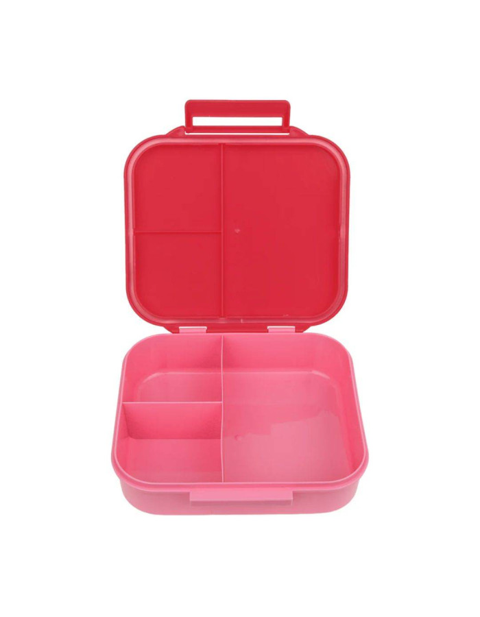 A little lovely company: Δοχείο φαγητού Bento με χωρίσματα- 900ml - Happy Cherries