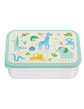 A little lovely company: Δοχείο φαγητού από ανοξείδωτο ατσάλι 900ml-Jungle