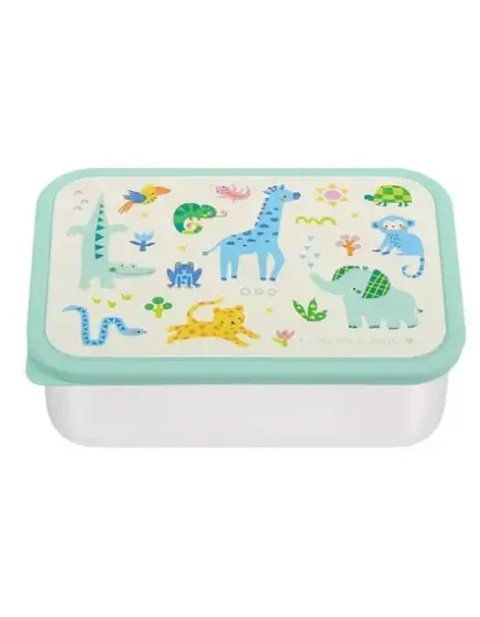 A little lovely company: Δοχείο φαγητού από ανοξείδωτο ατσάλι 900ml-Jungle