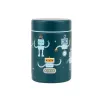 A Little Lovely Company Stainless Steel Kids Dinner Set 0.3 Litre Thermal Robots 12 x 8 x 8 cm