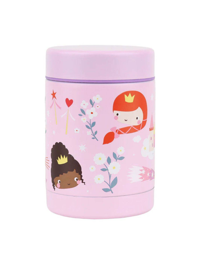 A little lovely company: Θερμός φαγητού από ανοξείδωτο ατσάλι 300ml-Princesses