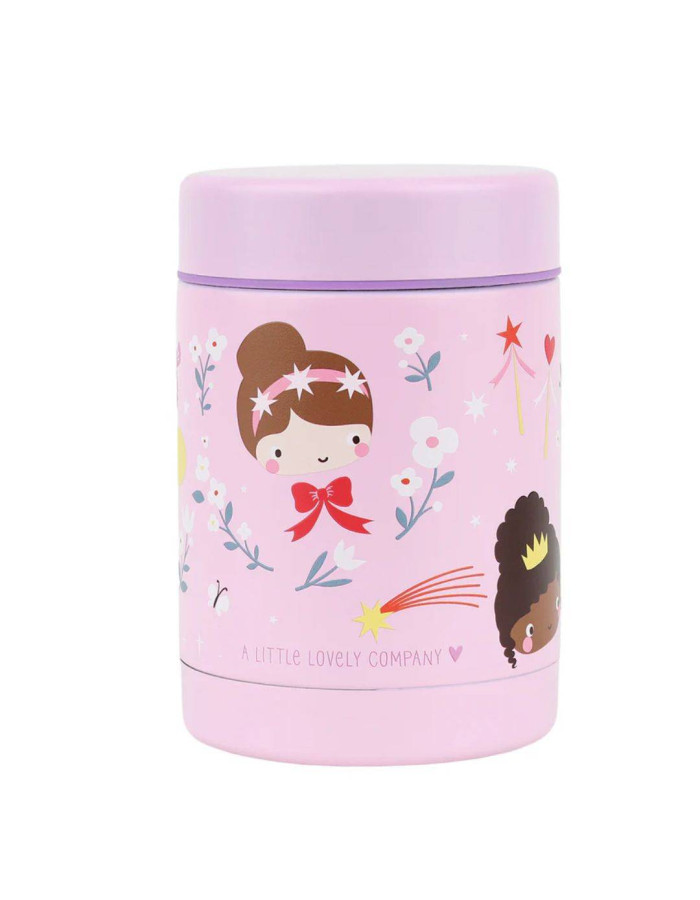 A little lovely company: Θερμός φαγητού από ανοξείδωτο ατσάλι 300ml-Princesses