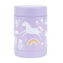  A little lovely company: Θερμός φαγητού από ανοξείδωτο ατσάλι 300ml-Unicorn Dreams