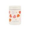A little lovely company: Θερμός φαγητού από ανοξείδωτο ατσάλι 300ml-Hearts