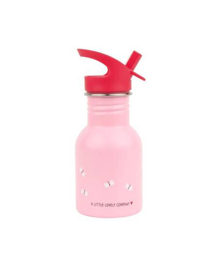 A Little Lovely Company Μπουκάλι από Ανοξείδωτο Ατσάλι 350ml – Happy cherries