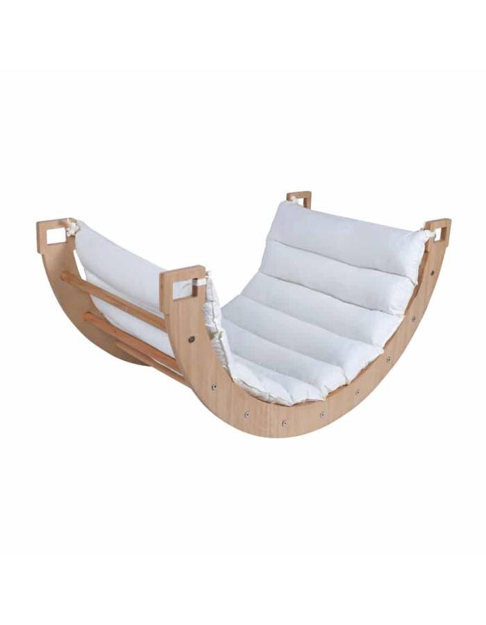 Pikler Arch with white pillow